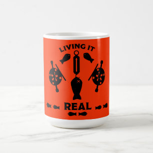 Caneca Mágica Pesca do salmão selvagem