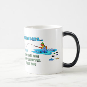 Caneca Mágica Pesca Engraçada De Mangueiras Peixes De Humor São 