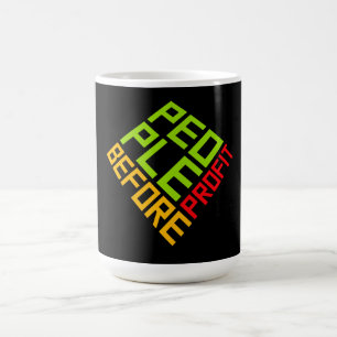 Caneca Mágica Pessoas Antes do Lucro Ativismo Justiça Social Igu