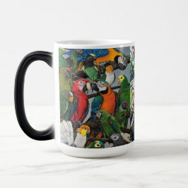 Caneca Mágica "Peter's Parrots"