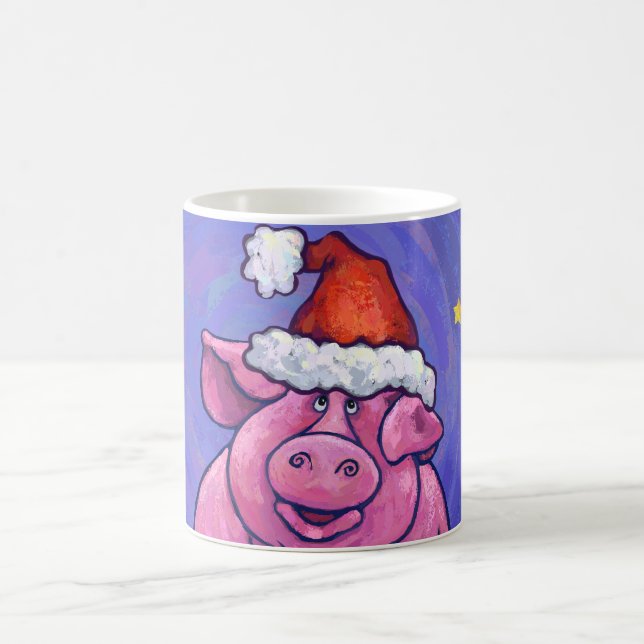 Caneca Mágica Pig Christmas (Centro)