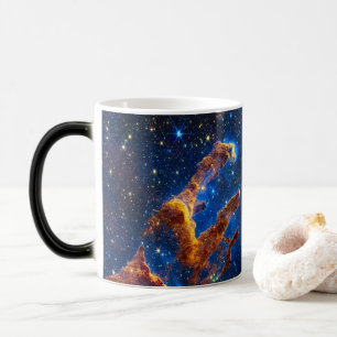Caneca Mágica Pilares da Criação - Astronomia James Webb NIRCam