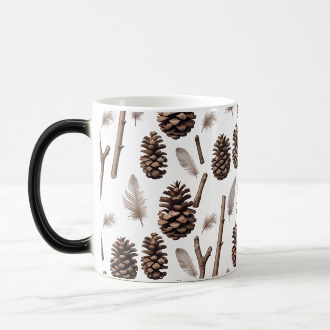 Caneca Mágica Pinecone - Lata de Morphing - Farmhouse (Esquerda)