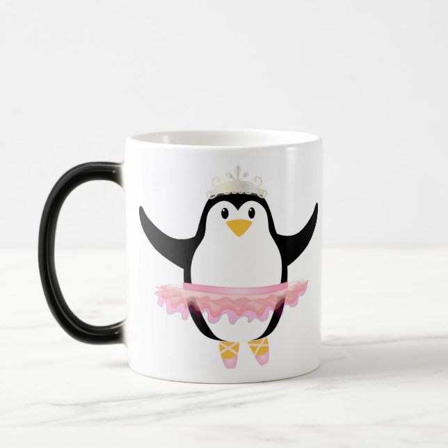 Caneca Mágica Pinguim da bailarina (Esquerda)