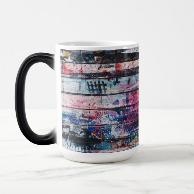 Caneca Mágica pintura artística (Esquerda)