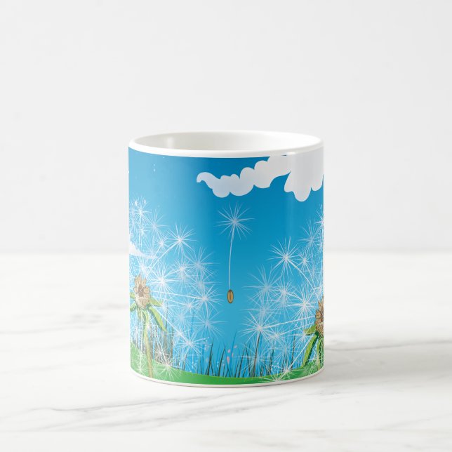 Caneca Mágica Planta de dente-de-leão (Centro)
