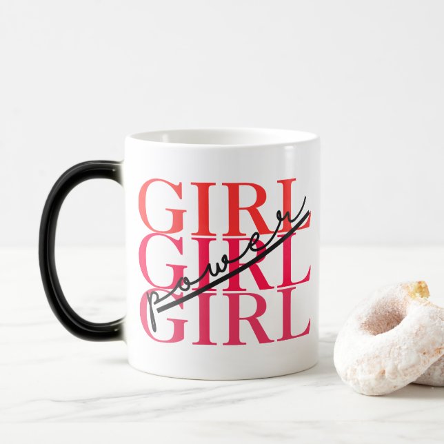 Caneca Mágica poder feminino (Com Donut)