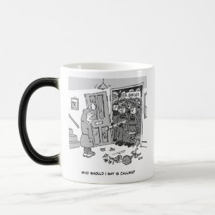 Caneca Mágica Polícia de Choque Invadiu Propriedade - Tema Polic