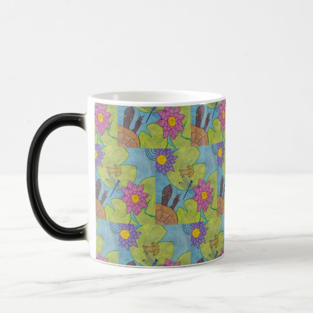 Caneca Mágica Pond Scene - Morphing Mug (Esquerda)