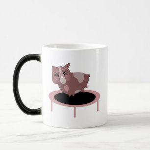 Caneca Mágica Porquinhos-da-índia Fofos se Exercitando