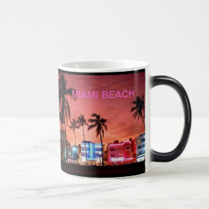 Caneca Mágica Praia de Miami, Flórida