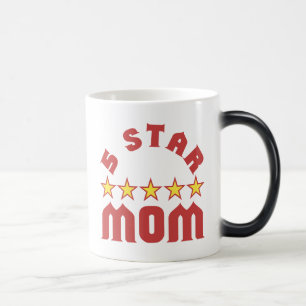 Caneca Mágica Premie a Mãe com 5 Estrelas