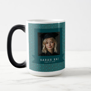 Caneca Mágica Presente Colorido com Padrão de Mel para Ele Gradu