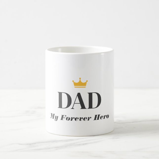 Caneca Mágica Presente com Nome Personalizado para o Pai  (Centro)