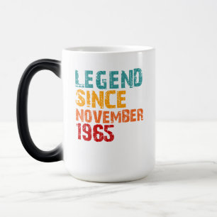 Caneca Mágica Presente de 60 anos de idade para Homens Mulheres