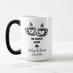 Caneca Mágica Presente de Aniversário de Casamento Personalizado