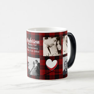 Caneca Mágica Presente de COLAGEM DE FOTO DE Casamento/Aniversár