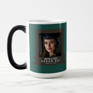 Caneca Mágica Presente de Formatura da Esposa com Estampa Abstra