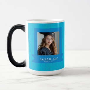 Caneca Mágica Presente de Formatura Marido Padrão Hexagonal Eleg