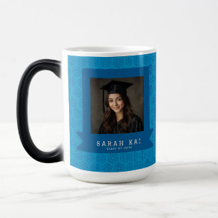 Caneca Mágica Presente de Graduação da Esposa com Padrão de Mel
