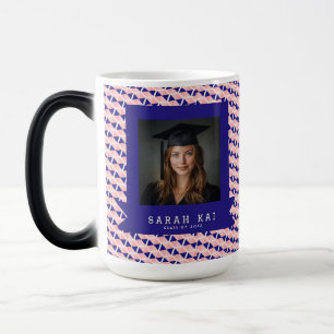 Caneca Mágica Presente de Graduação do Sexto Ano do Padrão Fofo 