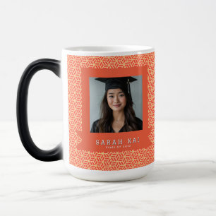Caneca Mágica Presente de Graduação Marido com Impressão Hex Cut