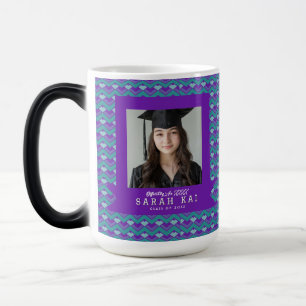 Caneca Mágica Presente de Graduação para Esposa com Estampa Geom