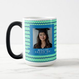 Caneca Mágica Presente de Impressão Geométrica Fofa Para a Forma