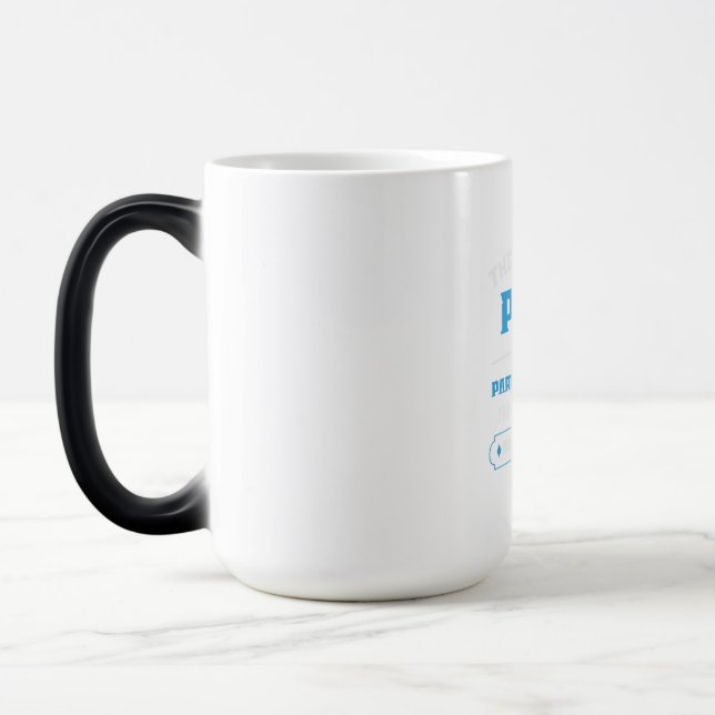 Caneca Mágica Presente de Papai Me Chamam de Papa (Esquerda)