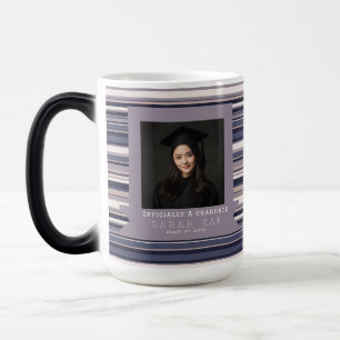 Caneca Mágica Presente Elegante com Padrão de Listras para a For
