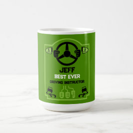 Caneca Mágica Presente Engraçado para Instrutor de Condução