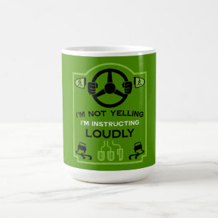 Caneca Mágica Presente Engraçado para Instrutor de Condução