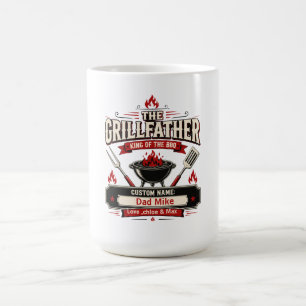 Caneca Mágica Presente personalizado de churrasco Grillfather pa