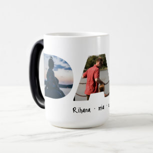 Caneca Mágica presente personalizado de fotos do Dia de os pais