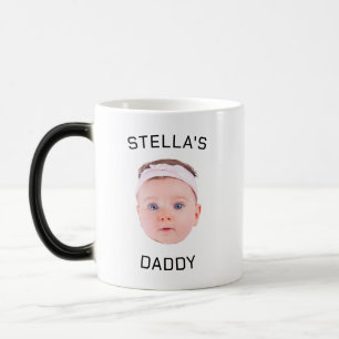 Caneca Mágica Presente personalizado de Pai de fotografia do ros
