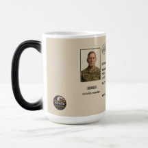 Presente Personalizado de Registro do Exército