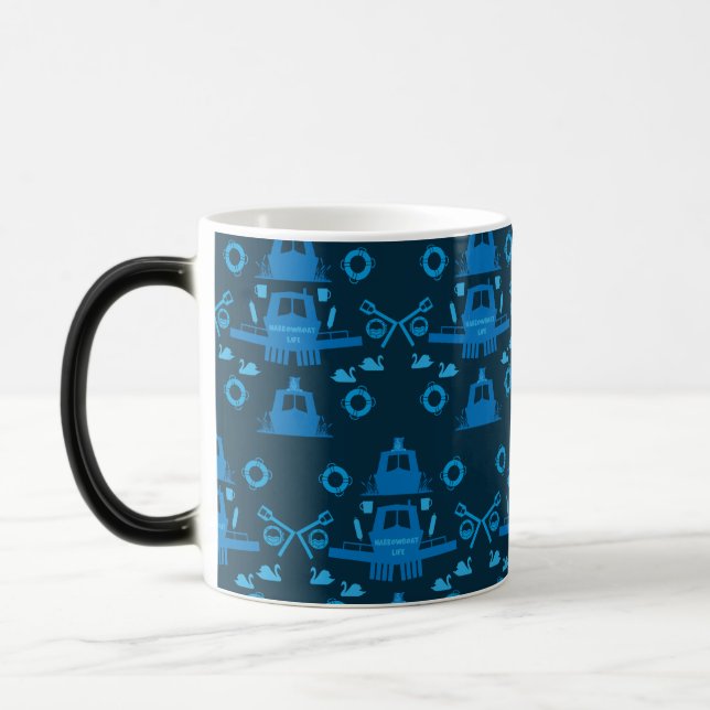 Caneca Mágica Presentes de British Narrowboat (Esquerda)