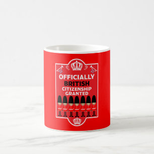 Caneca Mágica Presentes de Cidadania Britânica