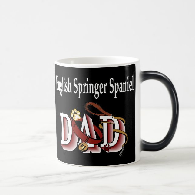 Caneca Mágica Presentes do Pai espanhol Inglês Springer (Direita)