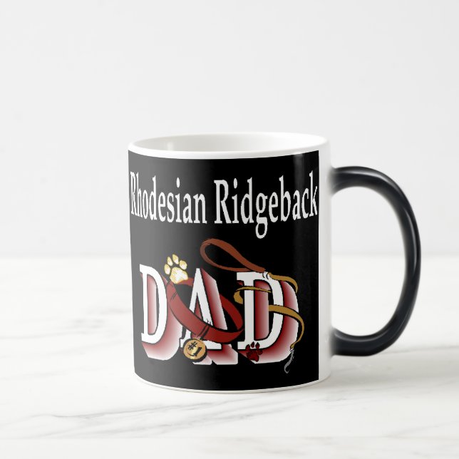 Caneca Mágica Presentes do Pai Ridgeback da Rodésia (Direita)