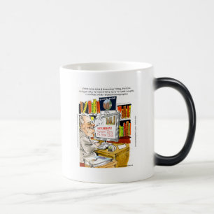Caneca Mágica Presentes e Camisetas de Desenhos Engraçados do Di