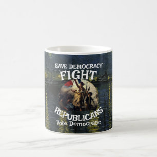 CANECA MÁGICA PRESIDENTE FEMA FBI FG JON OSSOFF PARTIDO DEMOCRAT