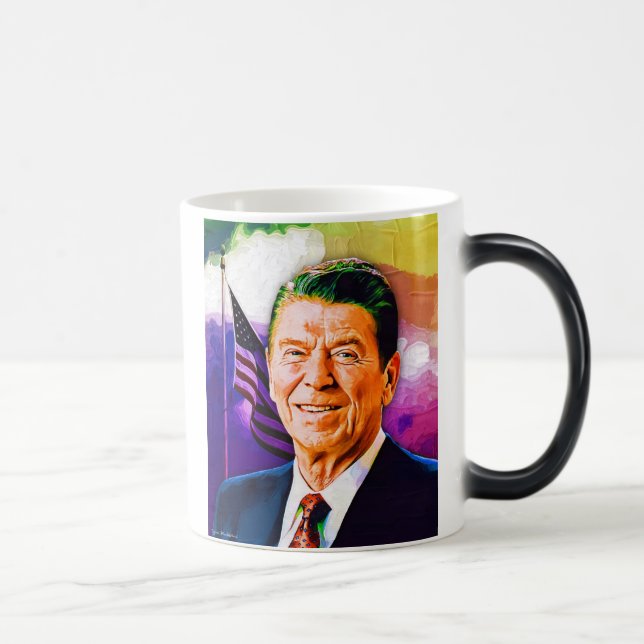 Caneca Mágica Presidente Reagan (Direita)
