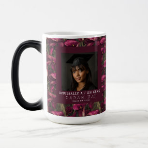 Caneca Mágica Professor Certificado de Lírios de Calla Únicos