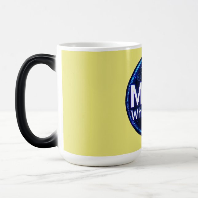 Caneca Mágica Professor de Matemática Mago da Matemática (Esquerda)