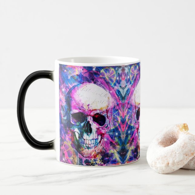 Caneca Mágica Psicodélica Mug - 11 oz (Com Donut)