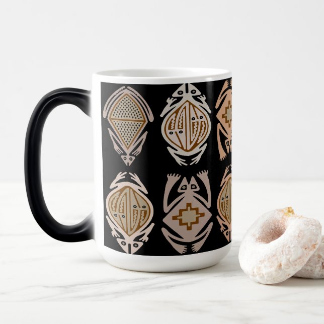 Caneca Mágica Pulando Sapos (Com Donut)