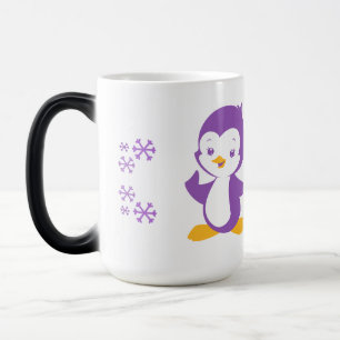 Caneca Mágica Púrpura Púrpura Pinguim