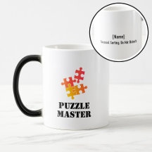 Puzzle Master Jigsaw Lovers Funny Quote