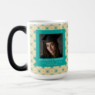 Caneca Mágica Quadrado Clássico de Impressão Phd Grad